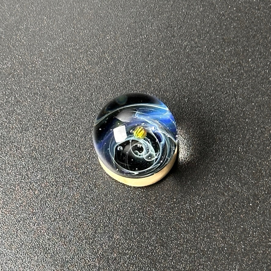 Mini Glass Galaxy Marble 1