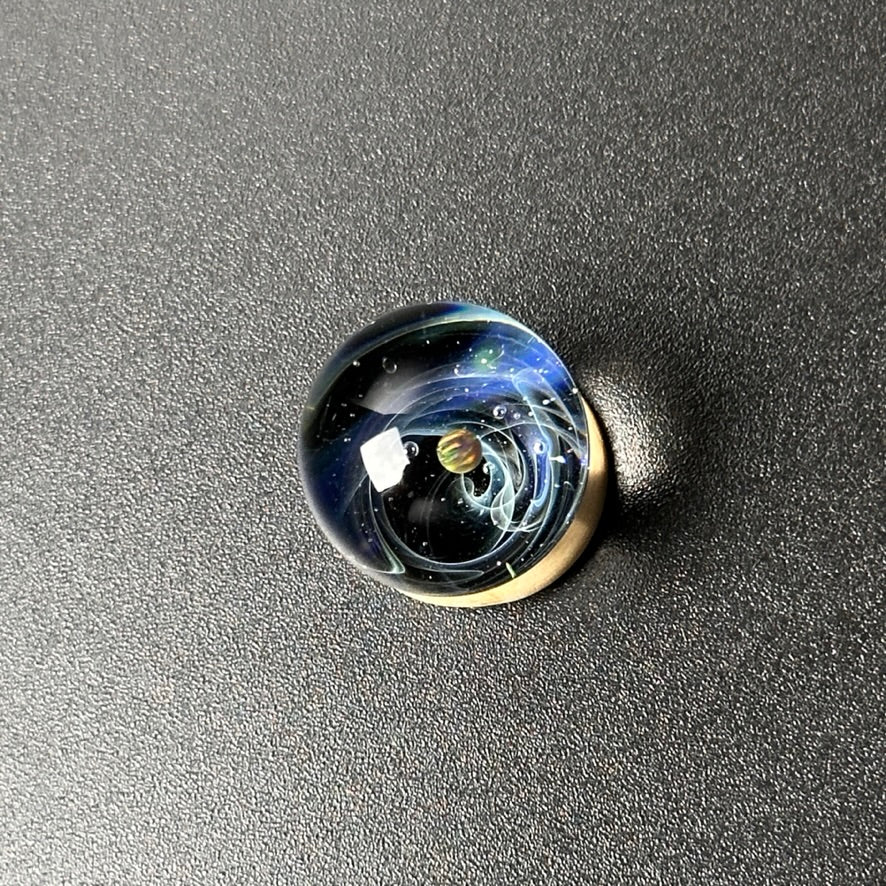 Mini Glass Galaxy Marble 1