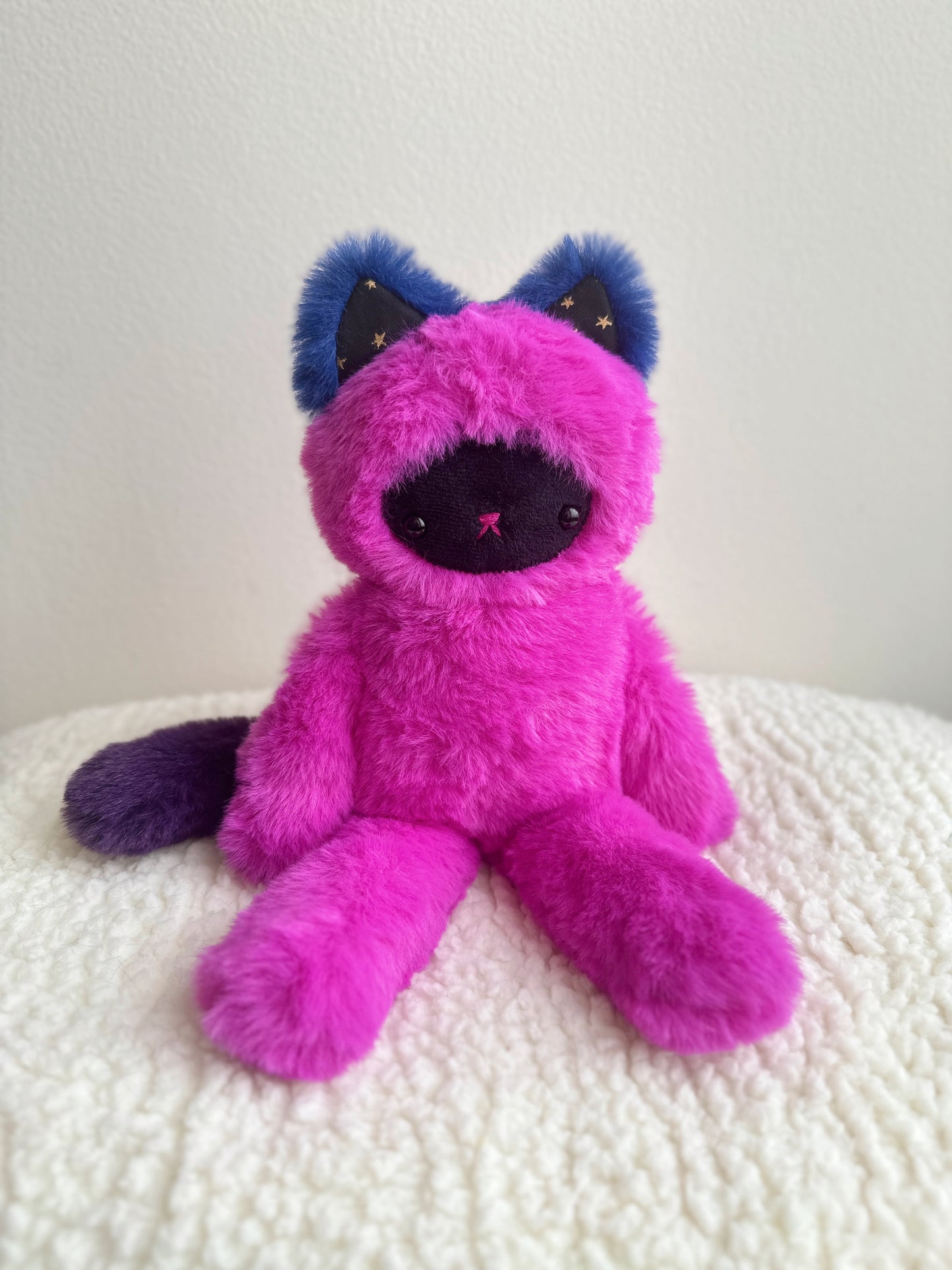 Magenta Snuggle Play Size Kitty