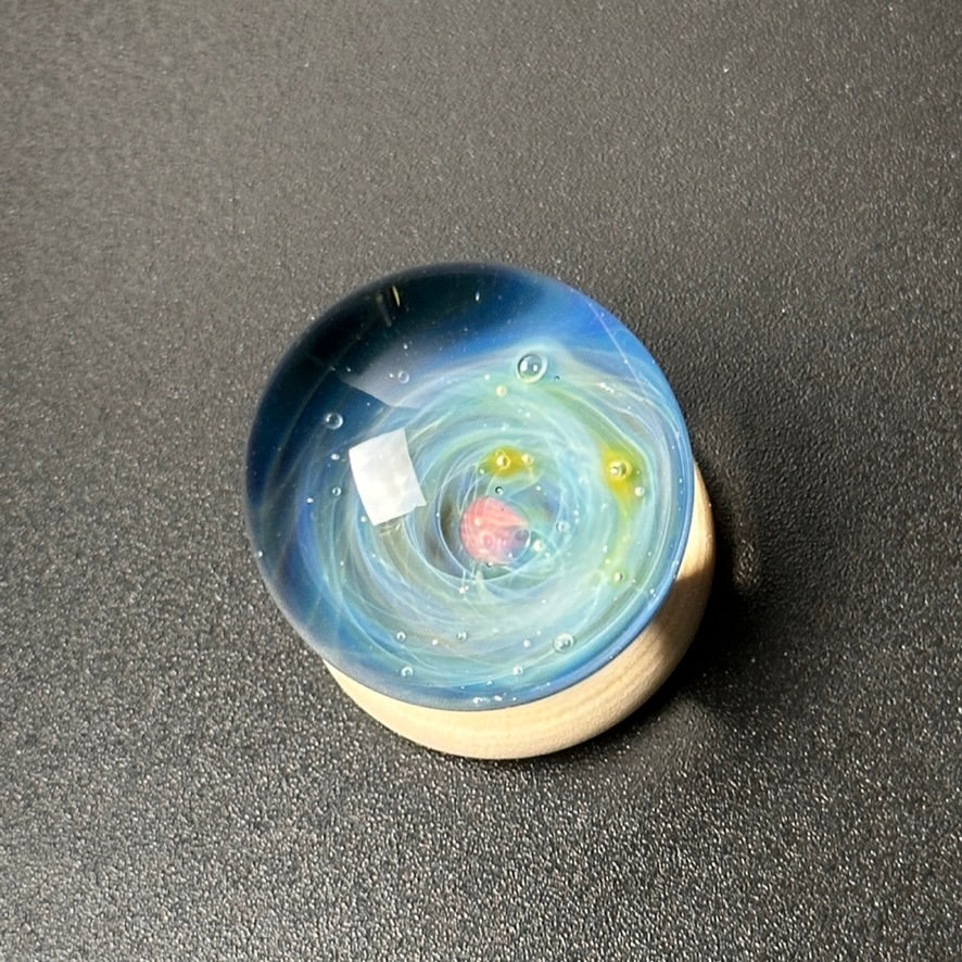 Glass Galaxy Marble